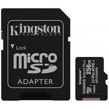 Карта пам'яті Kingston 256GB microSD, class 10 A1 Canvas Select Plus (SDCS2/256GB)