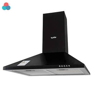 ВИТЯЖКА VENTOLUX Lido 60 BK (700) - Купольна на кухню. Витяжка кухонна в Україні. *ЗНИЖКА В ОПИСІ., фото 1