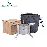 Спиртовий пальник Boundless Voyage 80ml + 500мл біопалива, фото 5