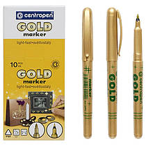 Маркер золотий металік Centropen Gold 2690 1,5 - 3 мм
