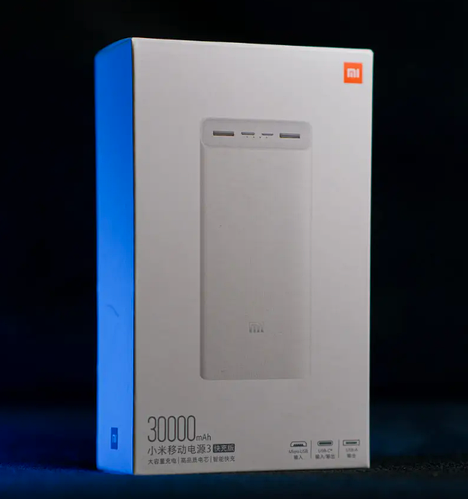 Повербанк Xiaomi Mi Power Bank 3 30000 mah 18W Зовнішній Акумулятор ...