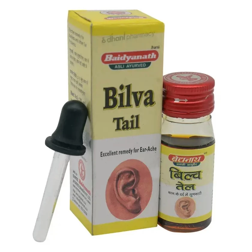 Білва таїлу (Bilva Tail, Baidyanath) вушні краплі 25 мл