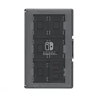 Чехол для игровой приставки Hori Game Card Case 24 for Nintendo Switch Black (NSW-025U)