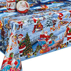 Скатертина клейонка Новорічний настрій, створіть атмосферу свята в домі!