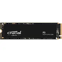 SSD диск Crucial P3 (CT500P3SSD8) Black 500 GB