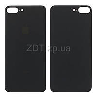 Задняя крышка Apple iPhone 8 Plus, черная ORIGINAL с большим отверстием