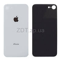 Задняя крышка Apple iPhone 8, белая ORIGINAL с большим отверстием