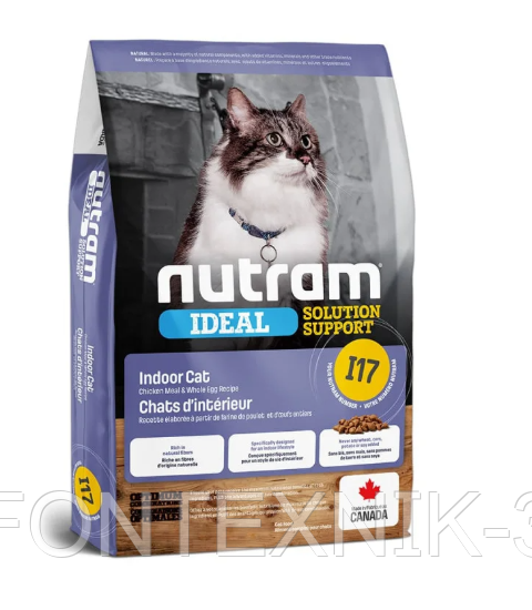 Корм Холістик для Кішок на Домашньому Вмісті Nutram Ideal Solution ...