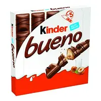 Шоколадний батончик Kinder Bueno (5х21.5г) 107.5г Німеччина