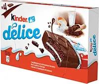 Бисквитное пирожное с молочной начинкой Kinder Delice (4x39г) 156г Германия