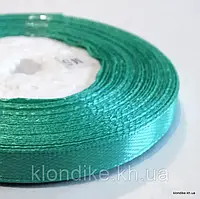 Стрічка атласна, 0.6 см, (бобіна 23метрів/пач.) Бірюзовий
