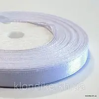 Стрічка атласна, 0.6 см, (бобіна 23метрів/пач.) Блідо-бузковий
