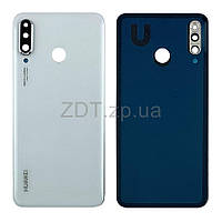 Задняя крышка Huawei P30 Lite MAR-LX1, белый ORIGINAL со стеклом камеры