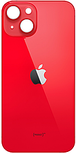 Задня кришка iPhone 14 червона Red з великими отворами під віконця-камер OEM чудовий