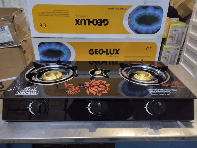 Плита газовая Geo-Lux стеклокерамика (ID#1670143637), цена: 2300 ...