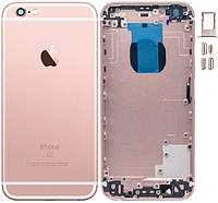 Корпус iPhone 6S розовое золото Rose Gold