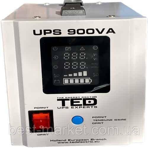 ИБП с правильной синусоидой PSW-Ted-900VA (500W) инвертор стабилизатор ...