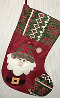 Різдвяна Новорічна шкарпетка - чобіток арт. 08006