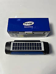 Колонка Ліхтар Радіо NNS-s195s на Сонячній Батареї