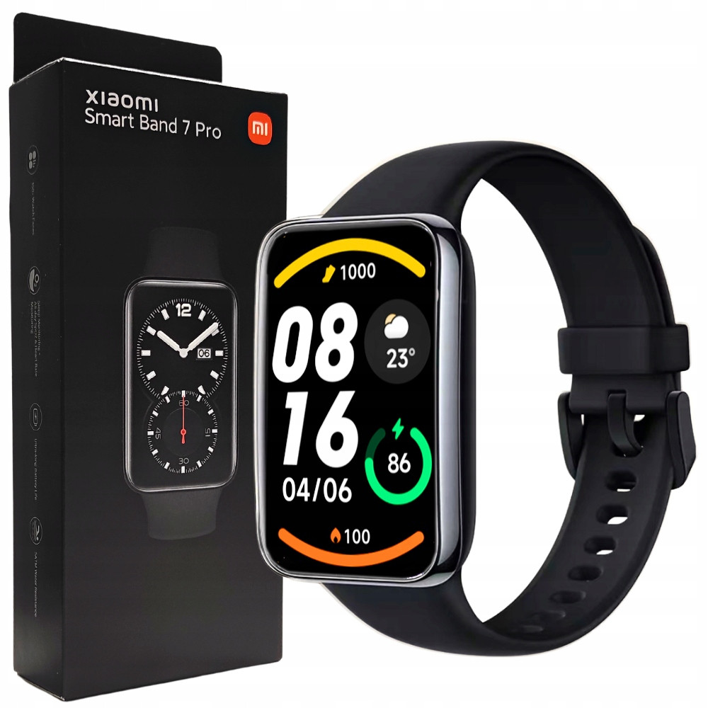 Фітнес-браслет Xiaomi Smart Mi Band 7 Pro Оригінал! (BHR5951CN) Black