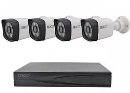 Комплект відеоспостереження (реєстратор та 4 вуличних камер) DVR CAD D001 KIT 2mp 8ch