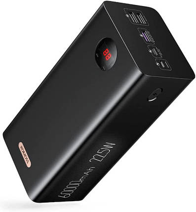 Зовнішній акумулятор ROMOSS 60000mAh Power Bank 22.5W SCP PD QC 3.0, фото 1
