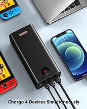 Зовнішній акумулятор ROMOSS 60000mAh Power Bank 22.5W SCP PD QC 3.0, фото 4
