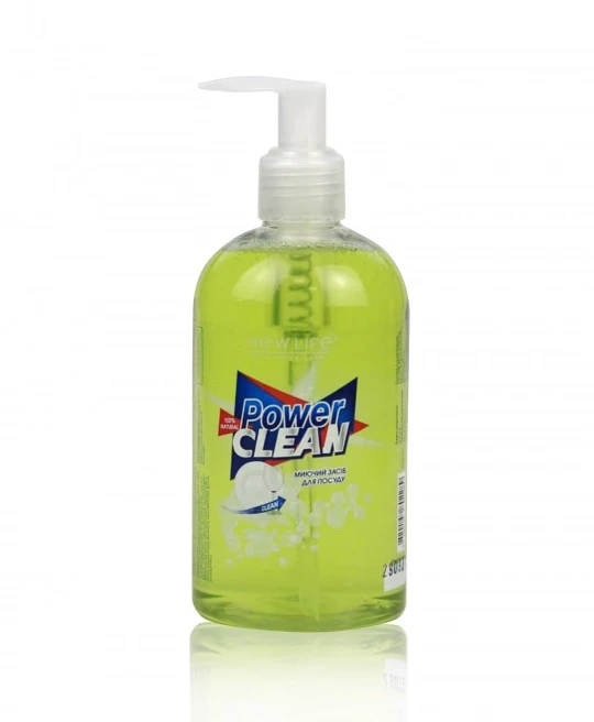 МИЮЧИЙ ЗАСІБ ДЛЯ ПОСУДУ POWER CLEAN 350 ML, фото 1