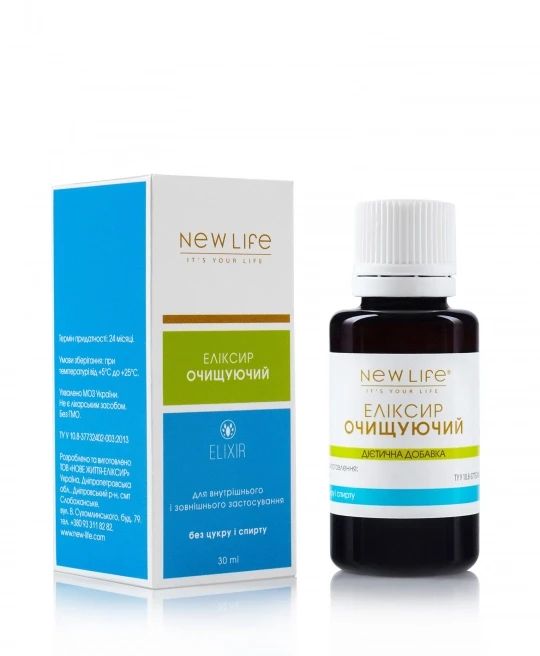 Очищуючий еліксир New life, фото 1