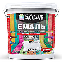 Емаль для підлоги SkyLine Білий База А 10 л