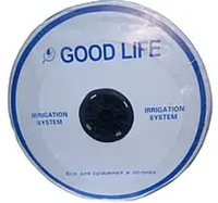 Капельная лента Корея эмиторная GOOD LIFE 6 mil/20 см, водовылив 1,38 л/час, в бухте 3000 м