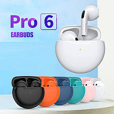 Air Pro 6 TWS Беспроводные наушники с микрофоном (Purple), фото 3