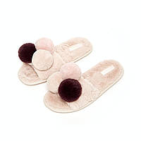 Тапочки плюшевые розовые Slippers от Yamamay