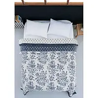 Плед одеяло хлопковое с бахромой 200*220 ТМ Home Textile