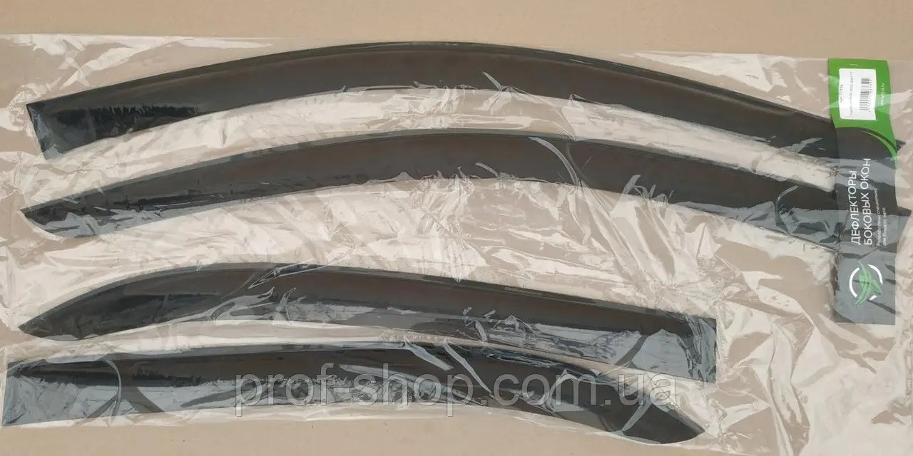 Вітровик (дефлектор) вікон Toyota Corolla Sd седан 2001-2007 рік (виробництво Cobra Tuning), фото 1