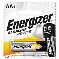 Батарейка LR6/AA ENERGIZER Alkaline Power щелочная *12 отрывной блистер*1