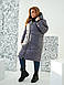 Пальто жіноче 5101вч батал зима р.48-58, фото 5
