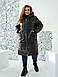 Пальто жіноче 5101вч батал зима р.48-58, фото 3