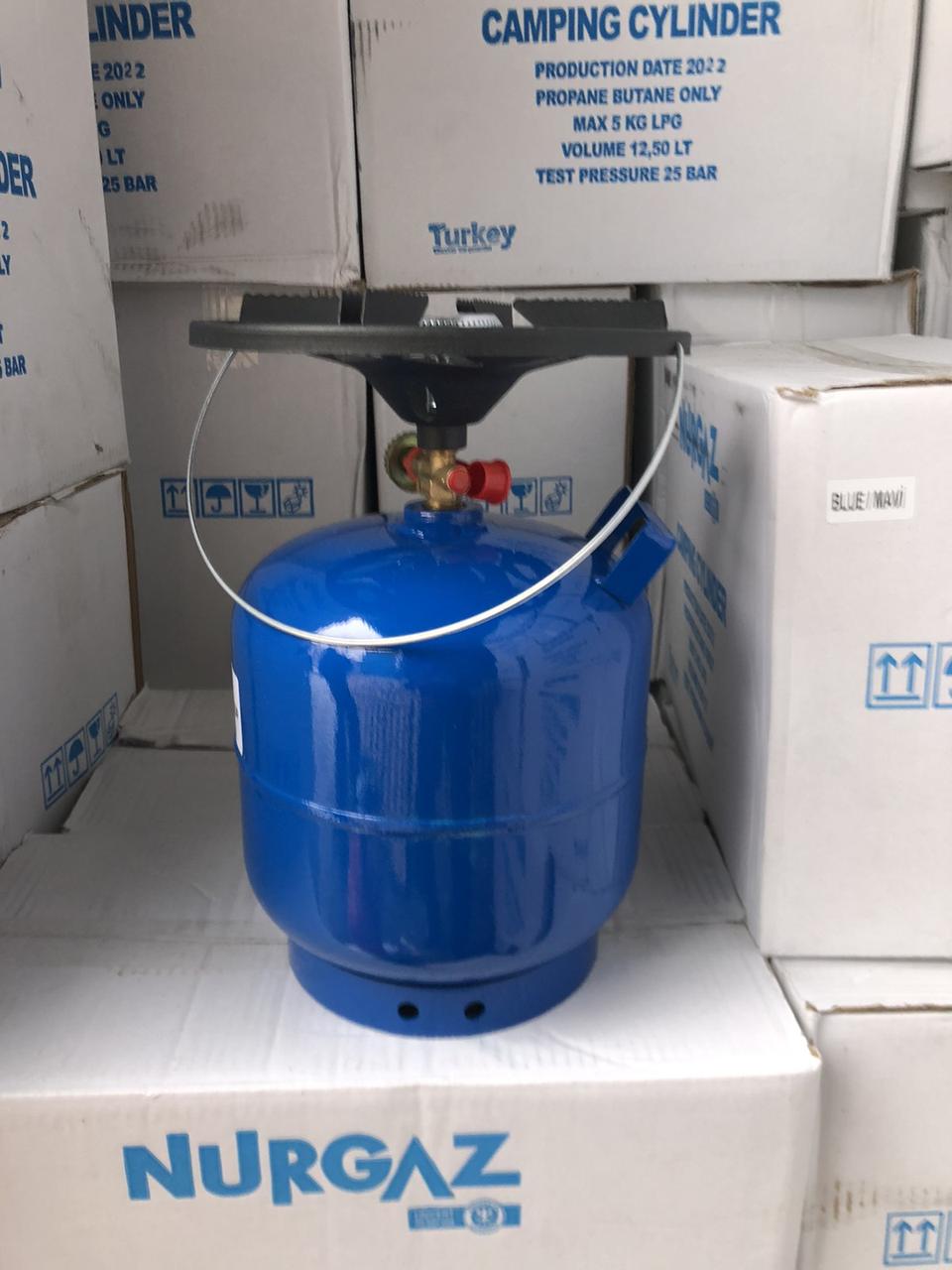 Газовий балон NURGAZ "Турист" 8 л товщина металу 3 мм, фото 1