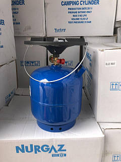 Газовий балон NURGAZ "Турист" 8 л товщина металу 3 мм