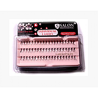 Вії в пучках Salon Professional Individual lashes flare short black