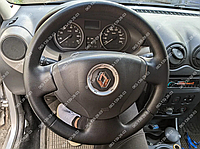 Оплетка Чехол на руль Renault Logan Sandero Symbol LADA Daewoo Nexia Рено Логан Сандеро Део Нексия
