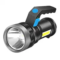 Аккумуляторный фонарь multi fuction portable lamp | Фонарь с зарядкой от USB, боковым светом 4 LED+COB
