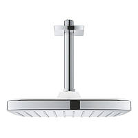 Верхний душ с кронштейном Grohe Tempesta Cosmopolitan 250 Cube с EcoJoy, хром (26688000)