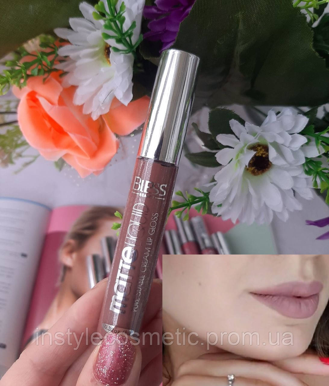 Стойкая Помада для Губ Bless Beauty Matte Liquid Pure Stable Cream Lip ...