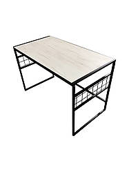 Стіл офісний Лофт письмовий розбірний 120*60*75(каркас чорний матовий). Стіл письмового комп'ютерного в офіс