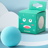 Звуковой мячик сверчок мяч для кошек издающий звук лягушки шар умная игрушка Seuno