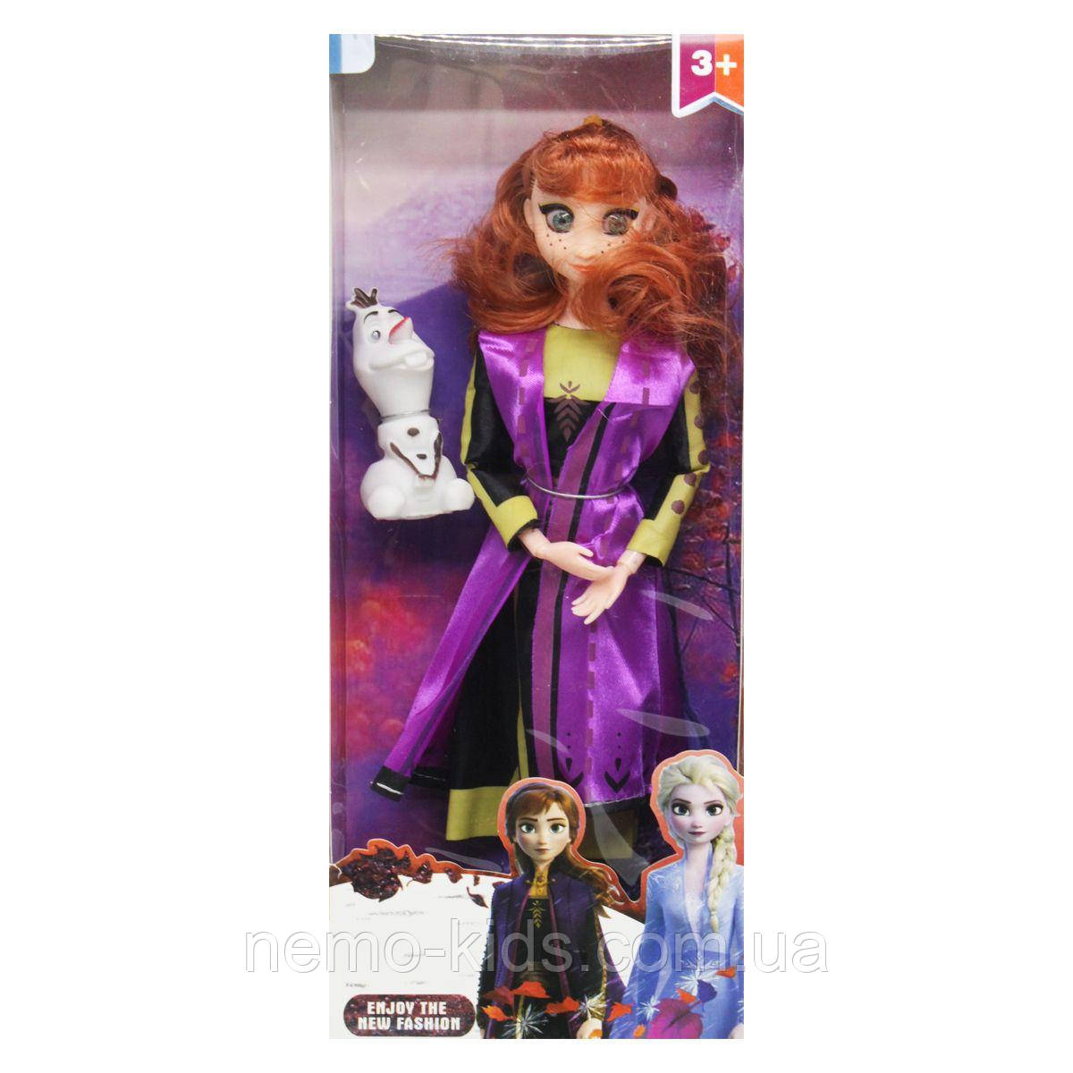 Лялька героїня мультфільму Холодне серце Frozen Анна, фото 1