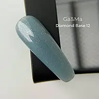 Cover base Ga&Ma Diamond 012 / Каммуфлирующая база Даймонд 012, 15 мл