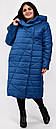 Модна жіноча зимова куртка пуховик ковдра оверсайз, фото 8